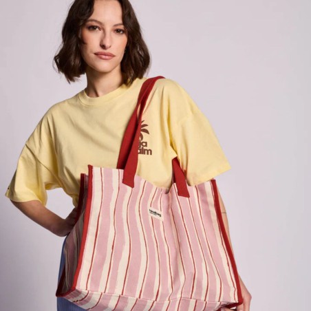 Sac cabas rayures Claude – Hindbag | Coton Bio & Éthique