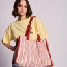 Sac cabas rayures Claude – Hindbag | Coton Bio & Éthique
