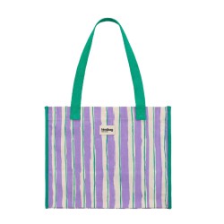 Sac cabas rayures Claude – Hindbag | Coton Bio & Éthique