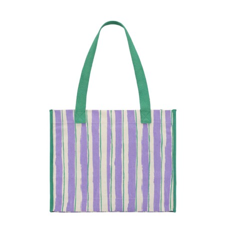 Sac cabas rayures Claude – Hindbag | Coton Bio & Éthique