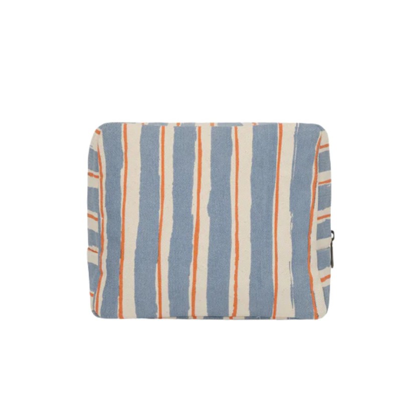 Trousse de toilette Alix XL en coton bio – Vintage et pratique