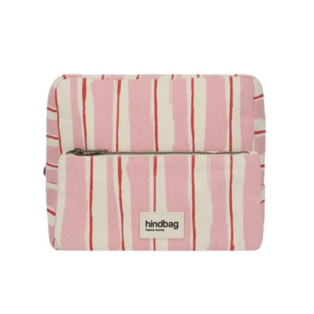 Trousse de toilette Alix XL en coton bio – Vintage et pratique