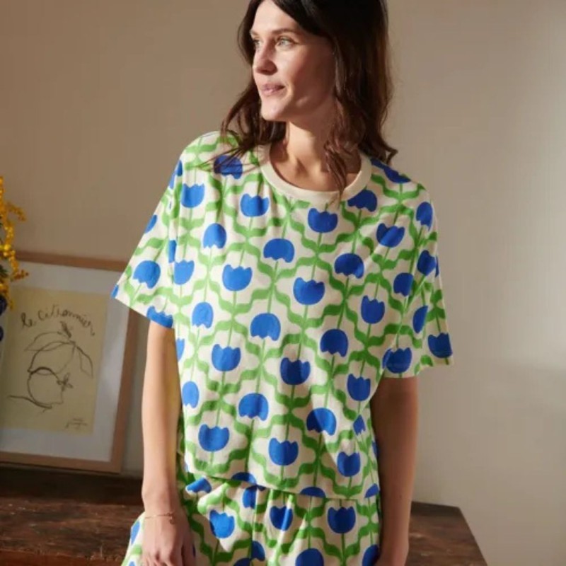 Pyjama short & t‑shirt coton bio We Are Jolies – Confort & éthique