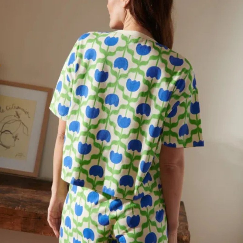 Pyjama short & t‑shirt coton bio We Are Jolies – Confort & éthique