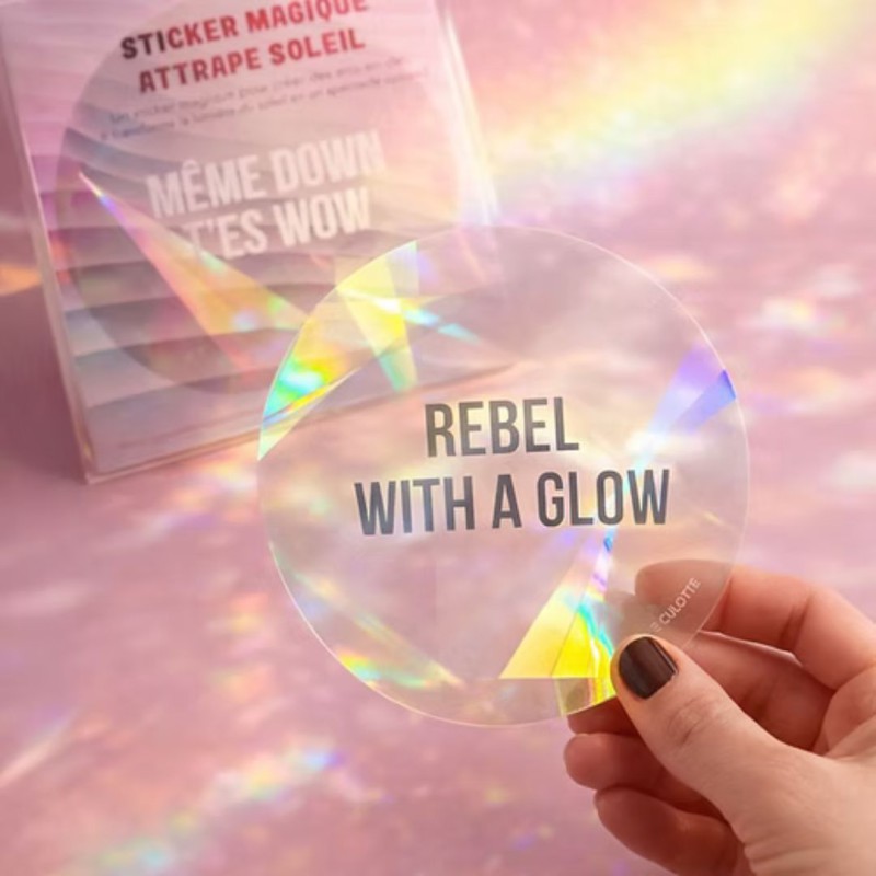 Sticker Attrape-soleil Rebel with a Glow - Carte Culotte