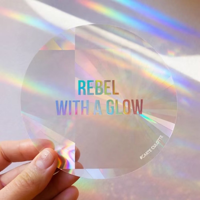 Sticker Attrape-soleil Rebel with a Glow - Carte Culotte