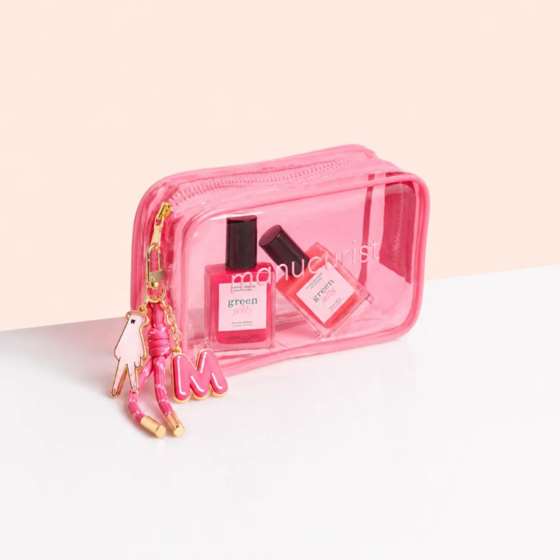 Trousse Jelly Manucurist | Pochette Beauté Transparente | Lucie in the R