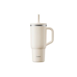 Travel Cup Isotherme Matt Sable 900 ml Qwetch | Gourde Grand Format | Lucie in the R