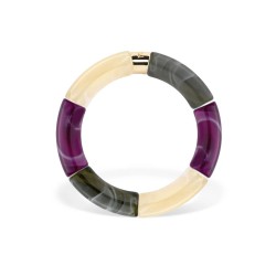 Bracelet Pipoca – Bijou résine ou acrylique & acier doré à l'or fin – Parabaya | Lucie in the R