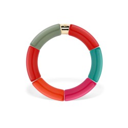 Bracelet Pipoca – Bijou résine ou acrylique & acier doré à l'or fin – Parabaya | Lucie in the R