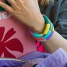 Bracelet Pipoca – Bijou résine ou acrylique & acier doré à l'or fin – Parabaya | Lucie in the R