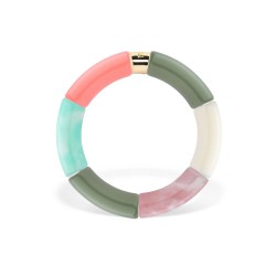 Bracelet Pipoca – Bijou résine ou acrylique & acier doré à l'or fin – Parabaya | Lucie in the R