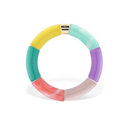 Bracelet Pipoca – Bijou résine ou acrylique & acier doré à l'or fin – Parabaya | Lucie in the R