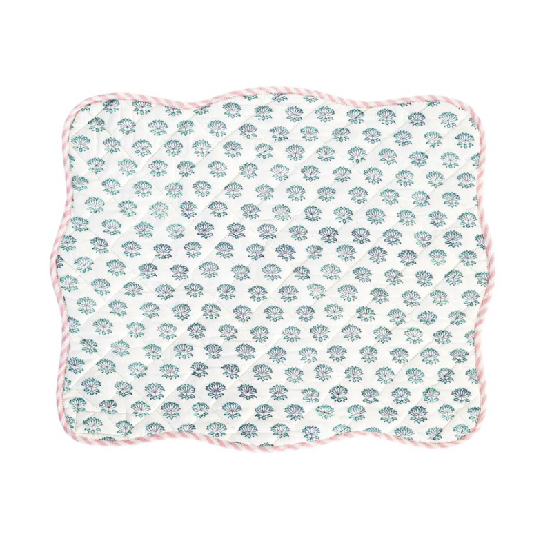 Set de table personnalisé Roseta Design | Coton bio | Lucie in the R