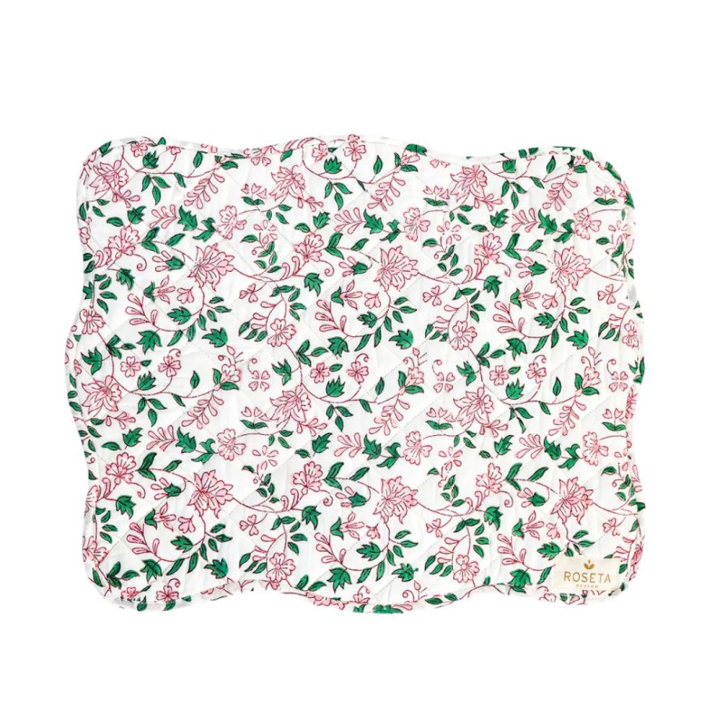 Set de table personnalisé Roseta Design | Coton bio | Lucie in the R