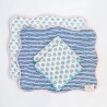 Serviette de table personnalisable Roseta Design | Coton bio | Lucie in the R