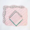 Serviette de table personnalisable Roseta Design | Coton bio | Lucie in the R