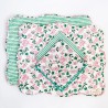 Serviette de table personnalisable Roseta Design | Coton bio | Lucie in the R