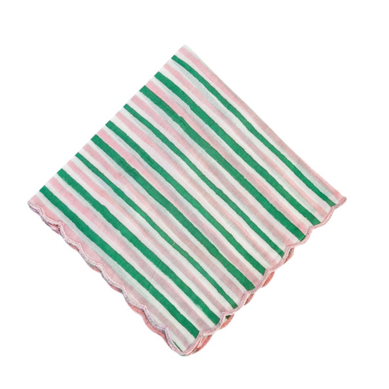 Serviette de table personnalisable Roseta Design | Coton bio | Lucie in the R