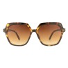 Charly Therapy - Lunettes solaires à monture oversize carrée recyclée - Sabrina Kiwi