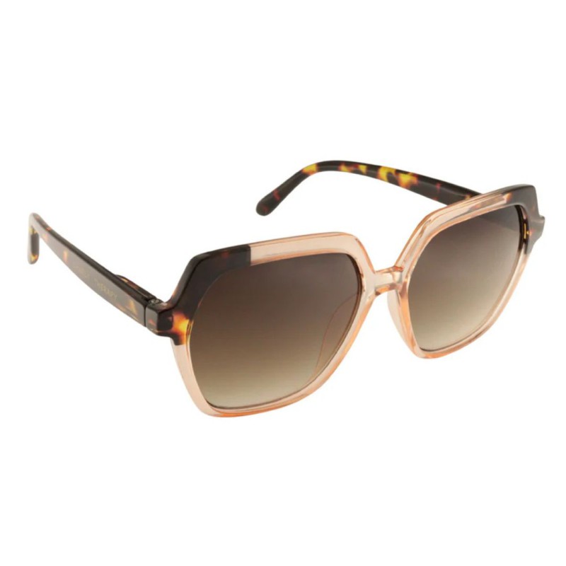 Charly Therapy - Lunettes solaires à monture oversize carrée recyclée - Sabrina Kiwi