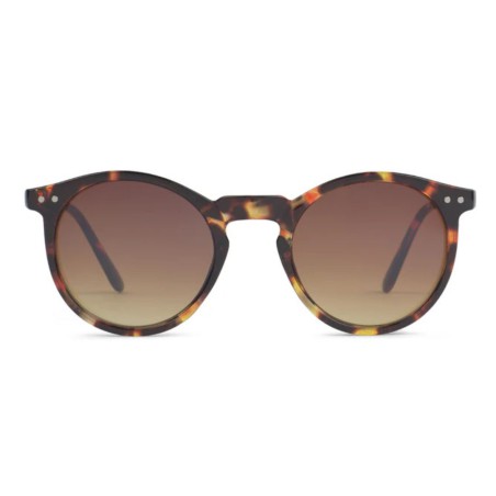 Charly Therapy - Lunettes solaires à monture ronde recyclée - Charly caramel