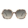 Charly Therapy - Lunettes solaires à monture oversize carrée recyclée - Cher Bronze