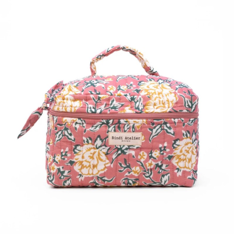 Trousse de Toilette Vanity– Bindi Atelier | Grand Format & Artisanat, 22x16cm