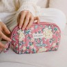 Trousse Maquillage – Bindi Atelier | Coton Matelassé Fait Main, 21x11cm