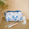 Trousse Maquillage – Bindi Atelier | Coton Matelassé Fait Main, 21x11cm