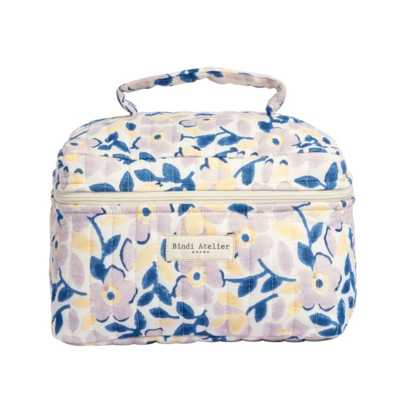 Trousse de Toilette Vanity– Bindi Atelier | Grand Format & Artisanat, 22x16cm