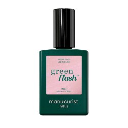 Vernis semi-permanent Playback Tangerine Green Flash Manucurist | Lucie in the R