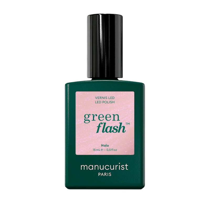 Vernis semi-permanent Playback Tangerine Green Flash Manucurist | Lucie in the R