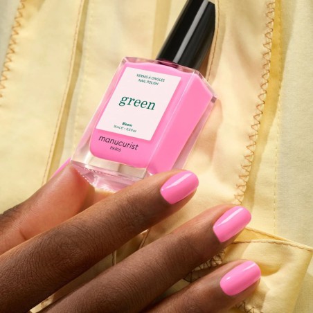 Vernis GREEN Manucurist – Spicy Playback Couleur naturelle & formule clean à base de plantes mimosa