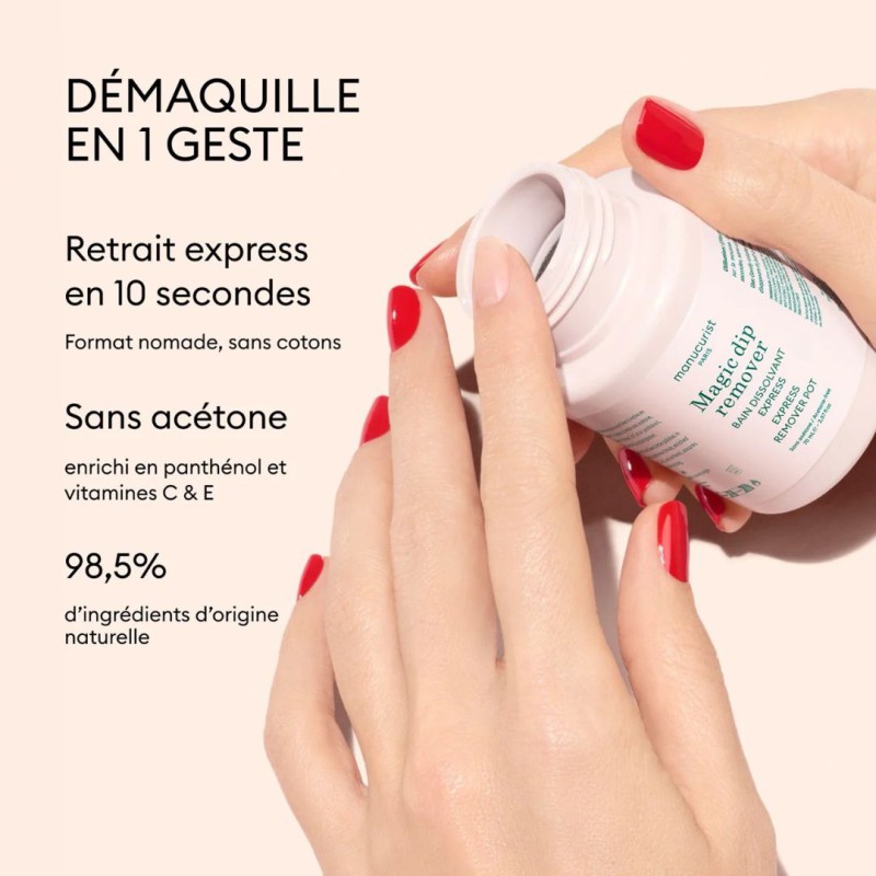 Huile Dissolvante Green – Manucurist | Retrait doux & nourrissant