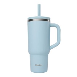 Travel Cup Isotherme Matt Patsel rose 900 ml Qwetch | Gourde Grand Format | Lucie in the R