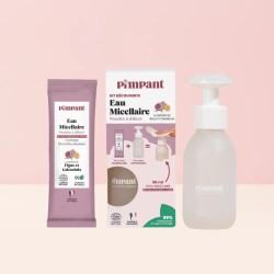 Eau micellaire rechargeable Pimpant - Soin naturel à diluer | Lucie in the R