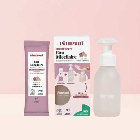 Eau micellaire rechargeable Pimpant - Soin naturel à diluer | Lucie in the R
