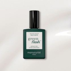 Vernis semi-permanent Playback Tangerine Green Flash Manucurist | Lucie in the R