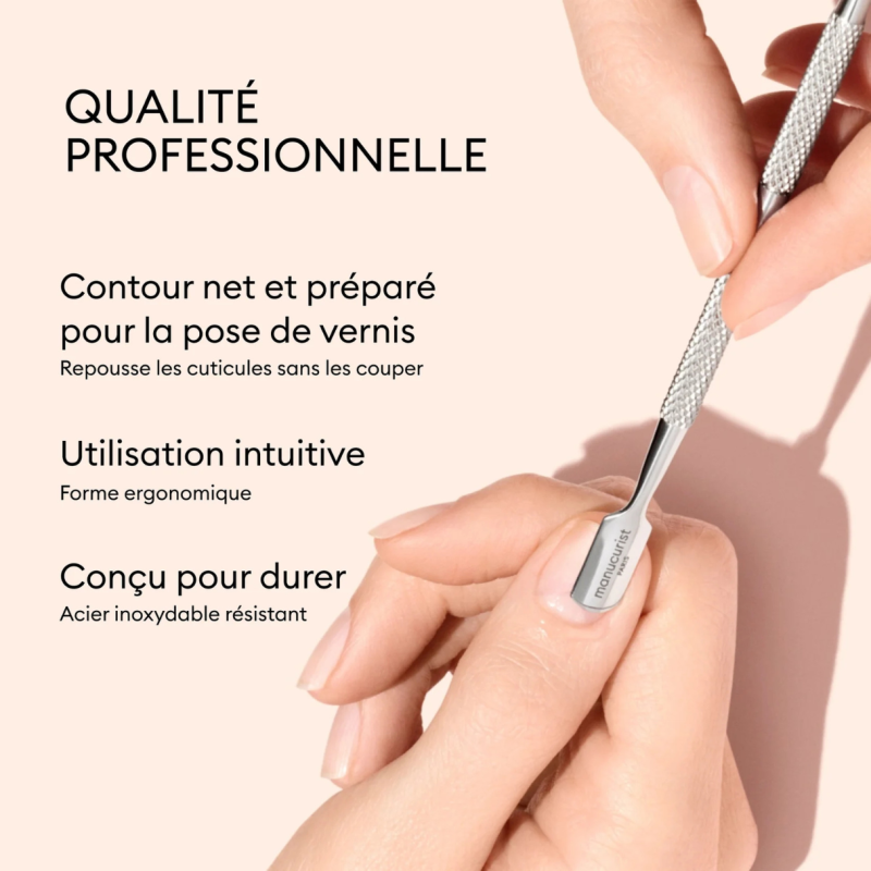 Pousse-cuticules en acier – Accessoire manucure | Manucurist