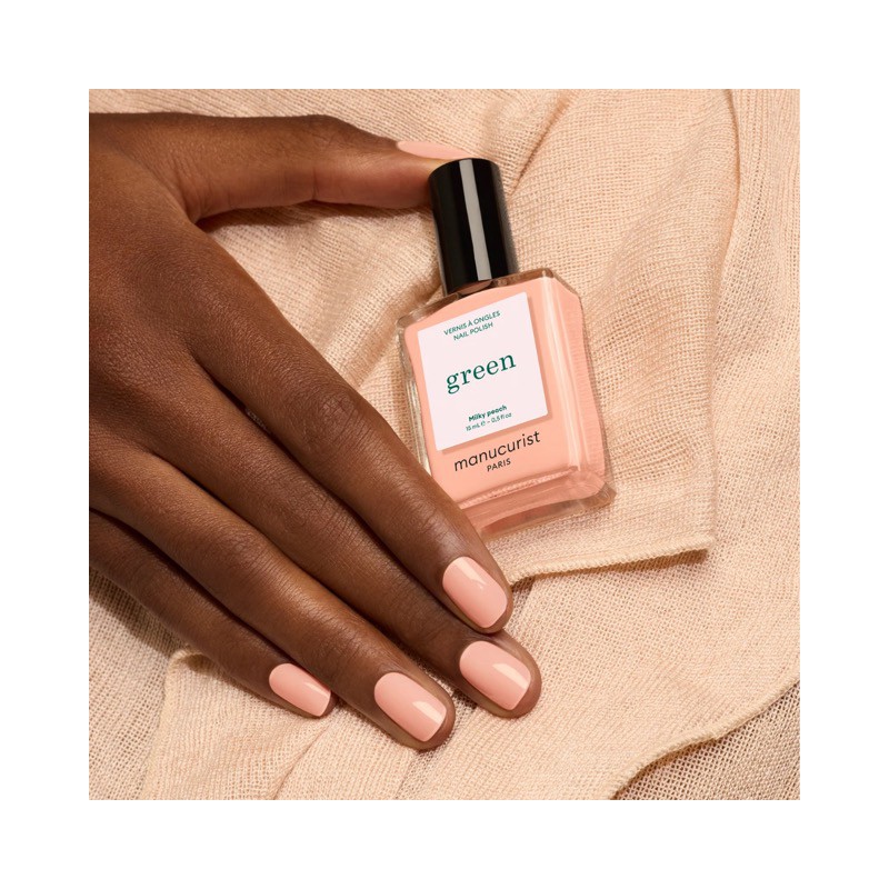Vernis GREEN Manucurist – Nebula Playback Couleur naturelle & formule clean à base de plantes mimosa