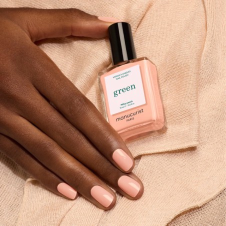 Vernis GREEN Manucurist – Nebula Playback Couleur naturelle & formule clean à base de plantes mimosa