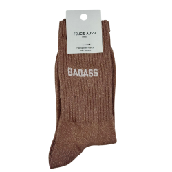Chaussettes pailletées façon sport – Félicie Aussi | Taille 36–40 | Fabriquées en France