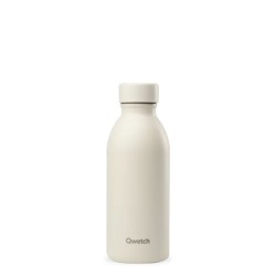 Bouteille Isotherme Icon Matt Sable 500 ml Qwetch | Lucie in the R