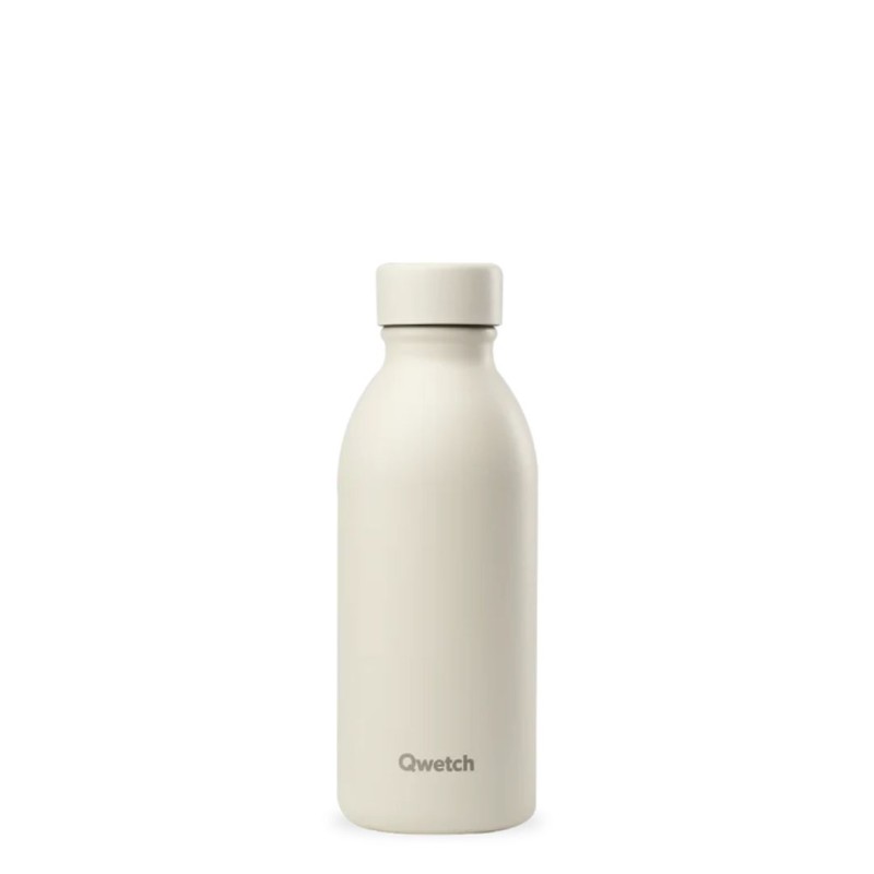 Bouteille Isotherme Icon Matt Sable 500 ml Qwetch | Lucie in the R