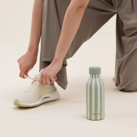 Bouteille Isotherme Icon Allure Vert Tilleul 500 ml Qwetch | Lucie in the R