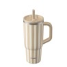 Travel Cup Isotherme Allure Vert Lin 900 ml Qwetch | Gourde Grand Format | Lucie in the R