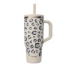 Travel Cup Isotherme Matt Patsel rose 900 ml Qwetch | Gourde Grand Format | Lucie in the R