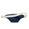 Sac Banane Olivia Velours Marine – Hindbag | Coton Bio & Éthique