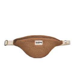 Sac Banane Olivia Teddy Brun – Hindbag | Coton Bio & Éthique